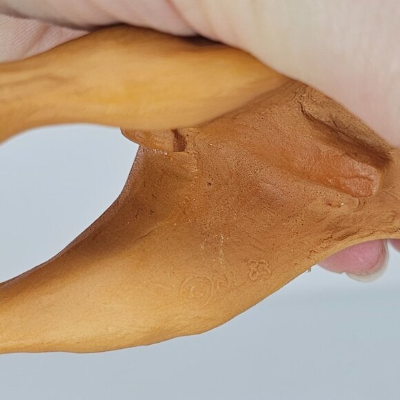 North Light England Boxer Dog Fawn Color Figurine Standing 5.5" *Repaired* - Picture 6 of 8